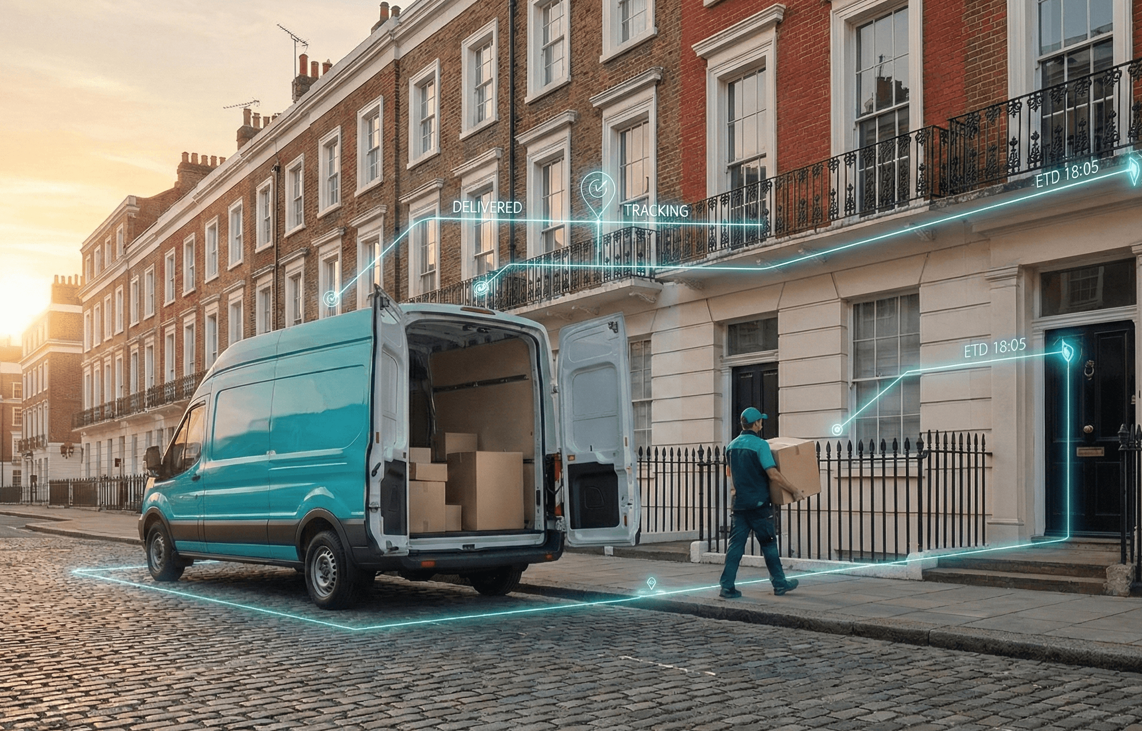 Courier delivery operations