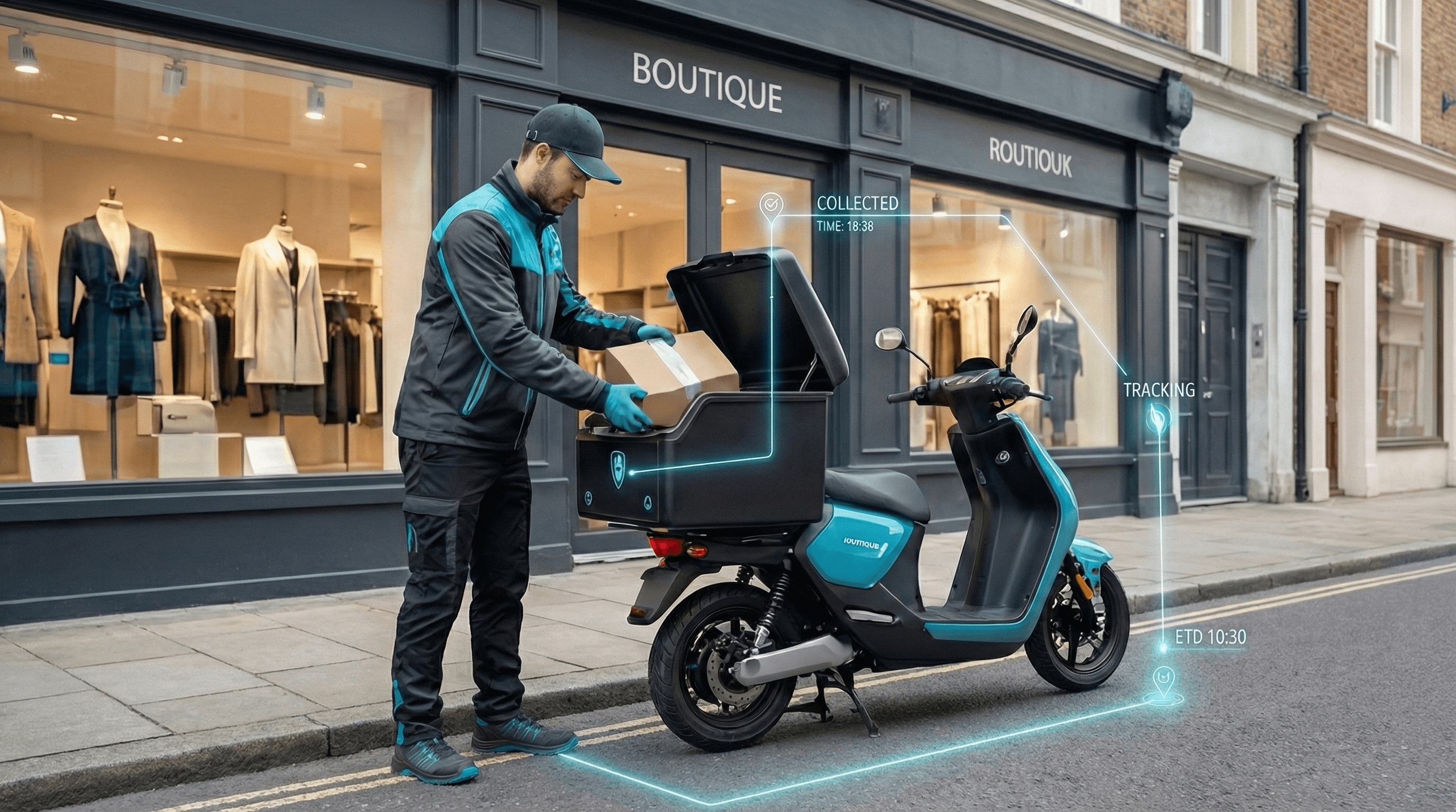 Courier delivery operations