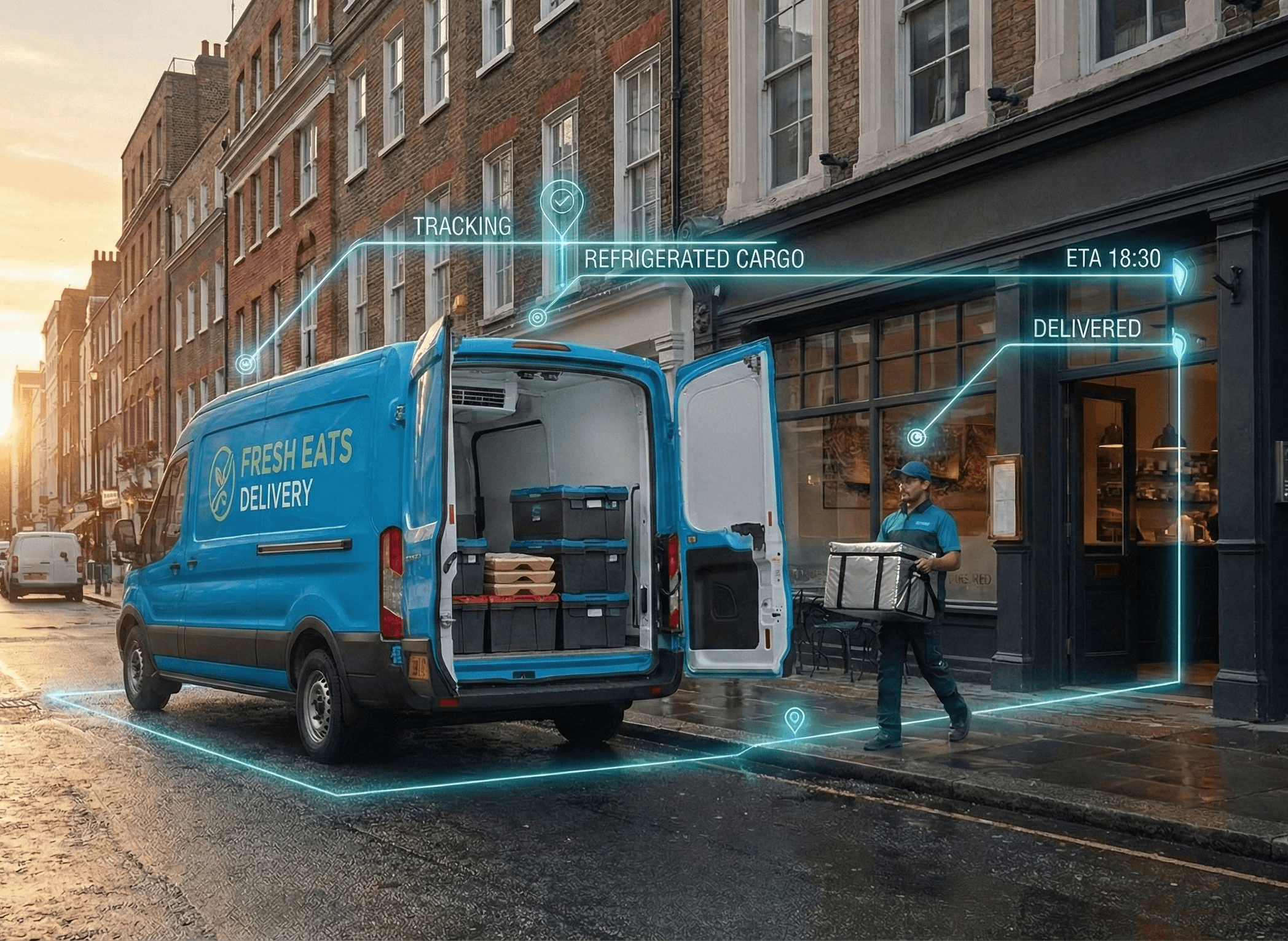 Courier delivery operations